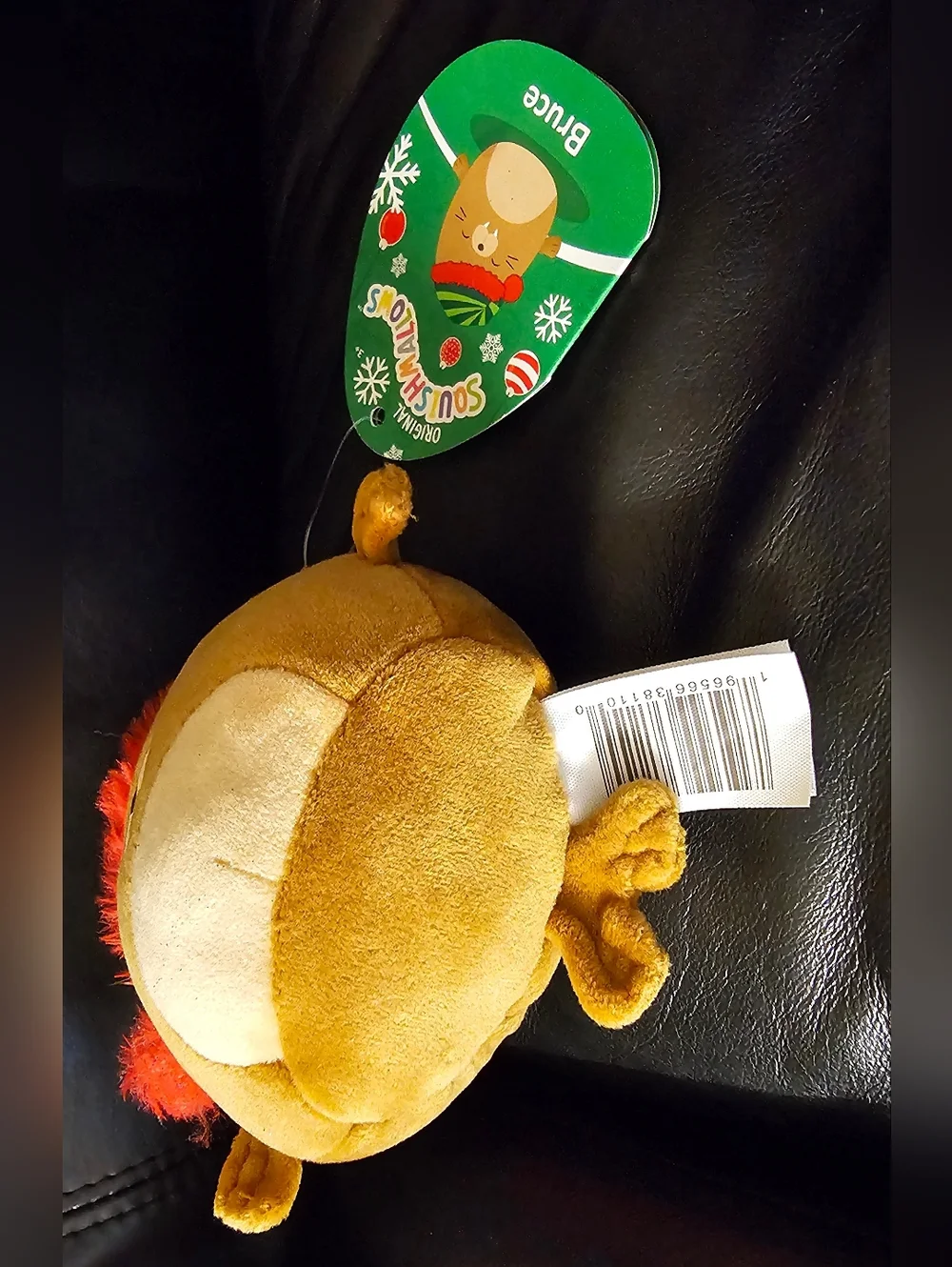 Squishmallow Christmas Bruce The Walrus Plush 4.5 Inch Toy New With Tags